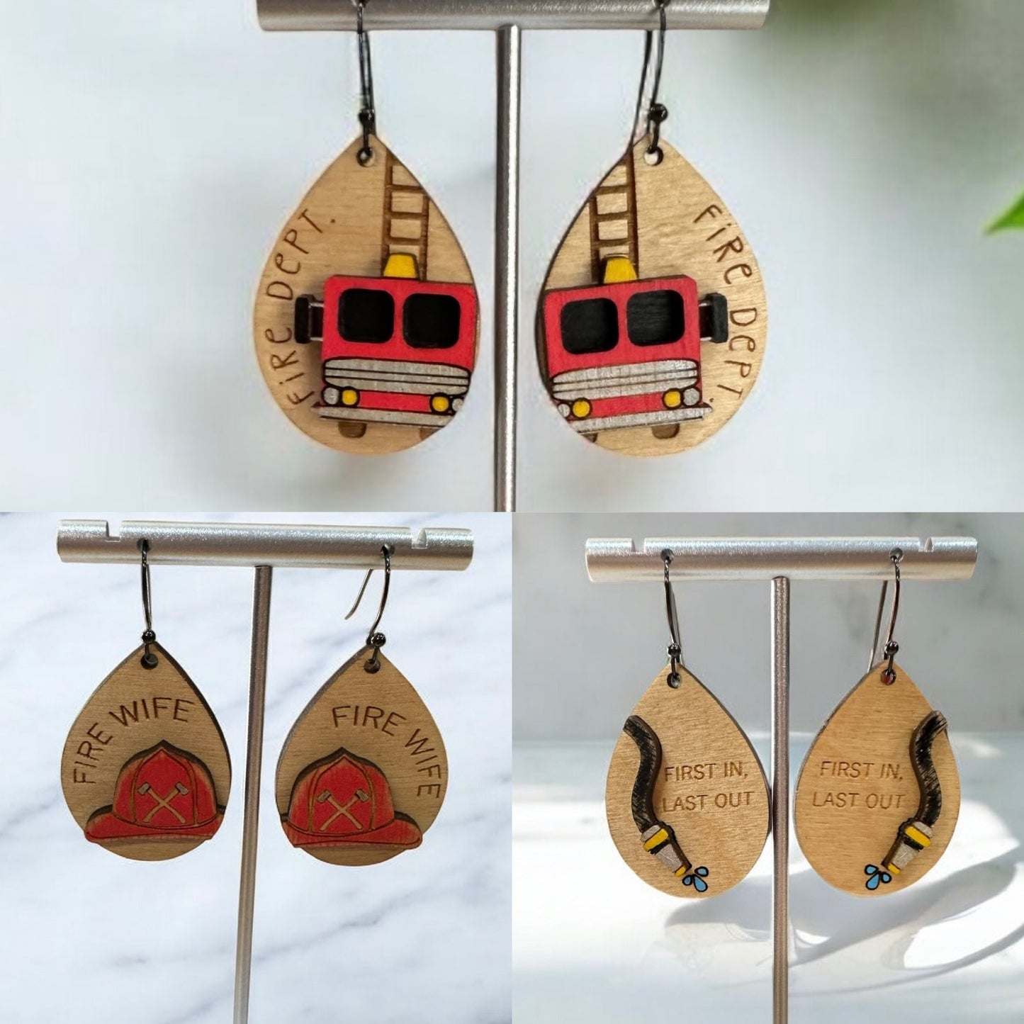 Fire EarringS