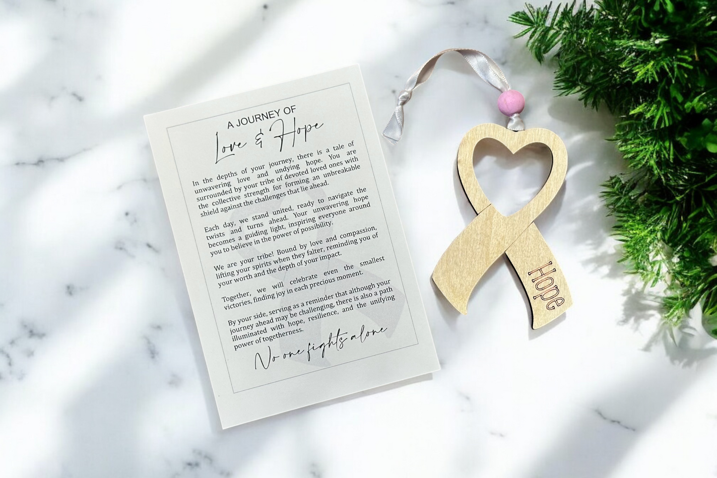 Breast Cancer Hope Ornament