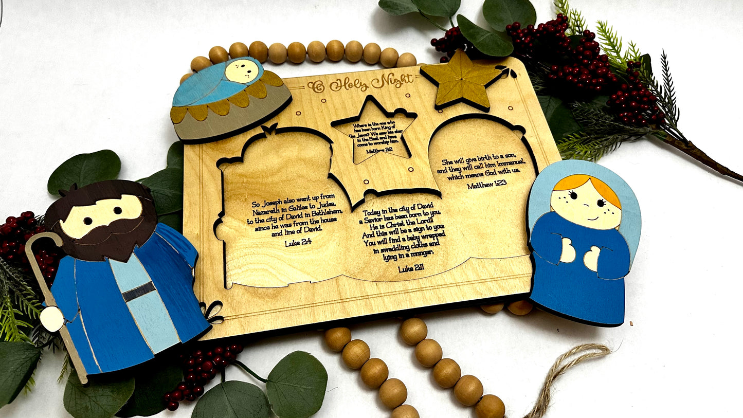 Mary, Joseph, Jesus Puzzle