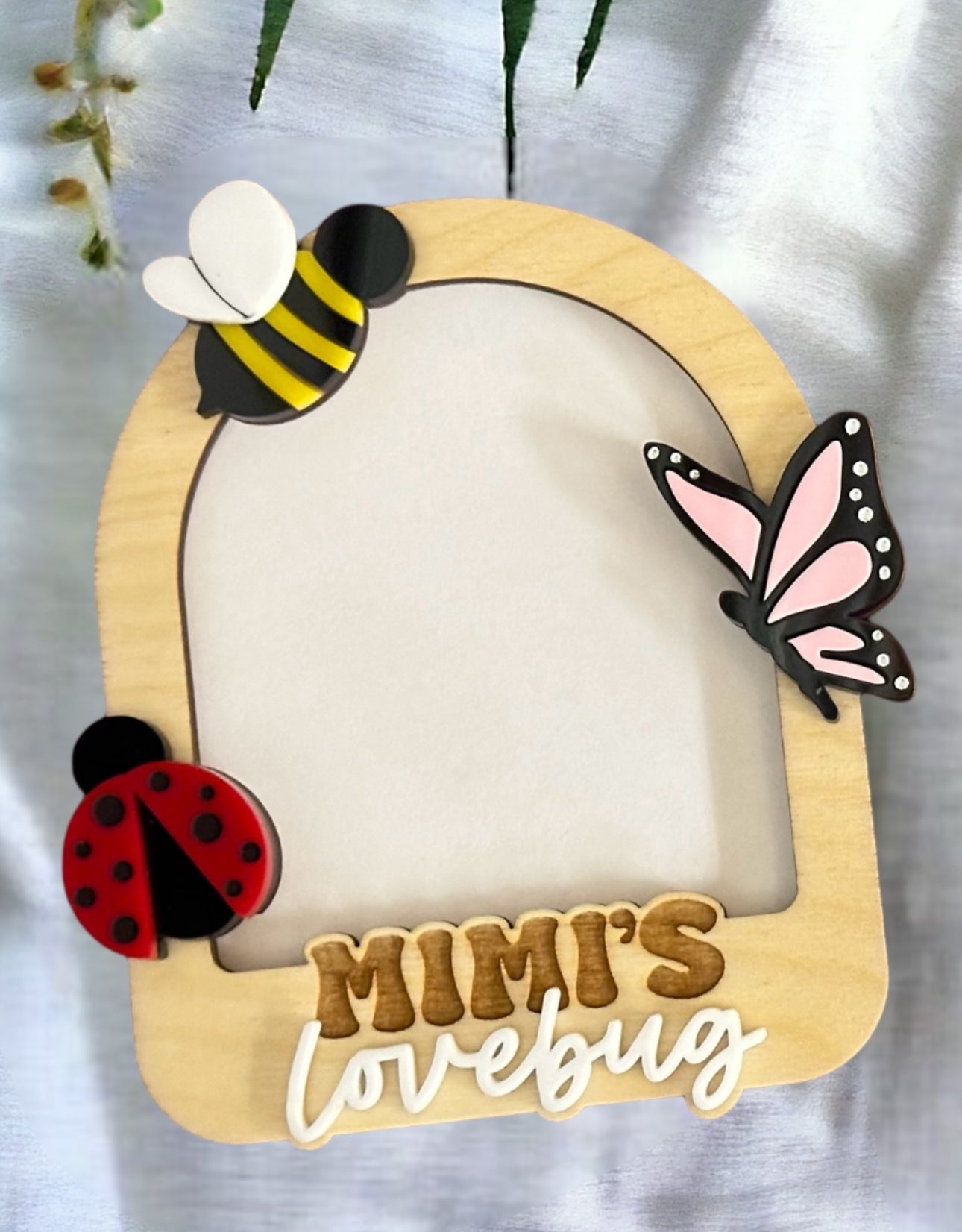 Mother’s Day lovebug photo frame