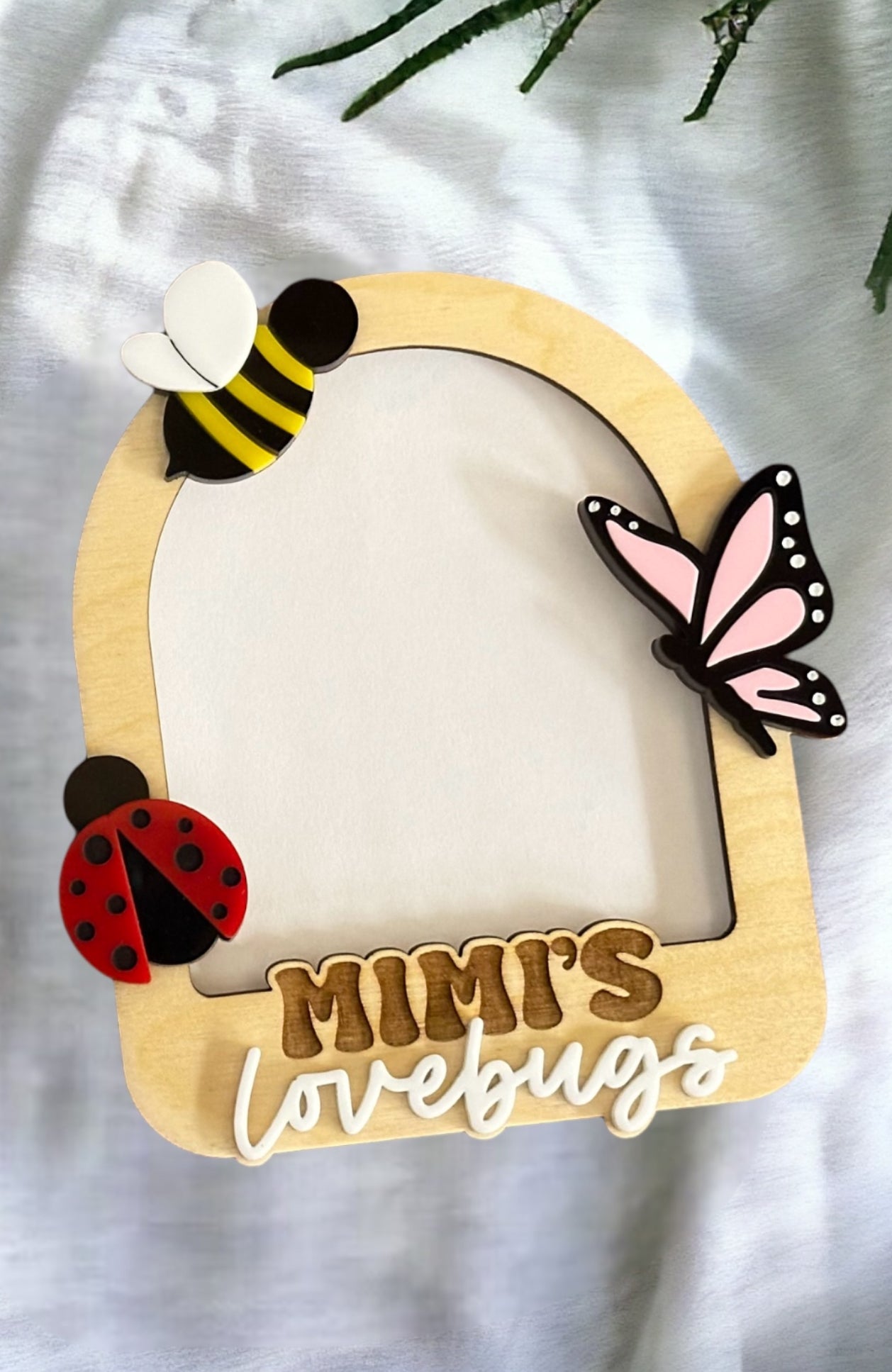 Mother’s Day lovebug photo frame