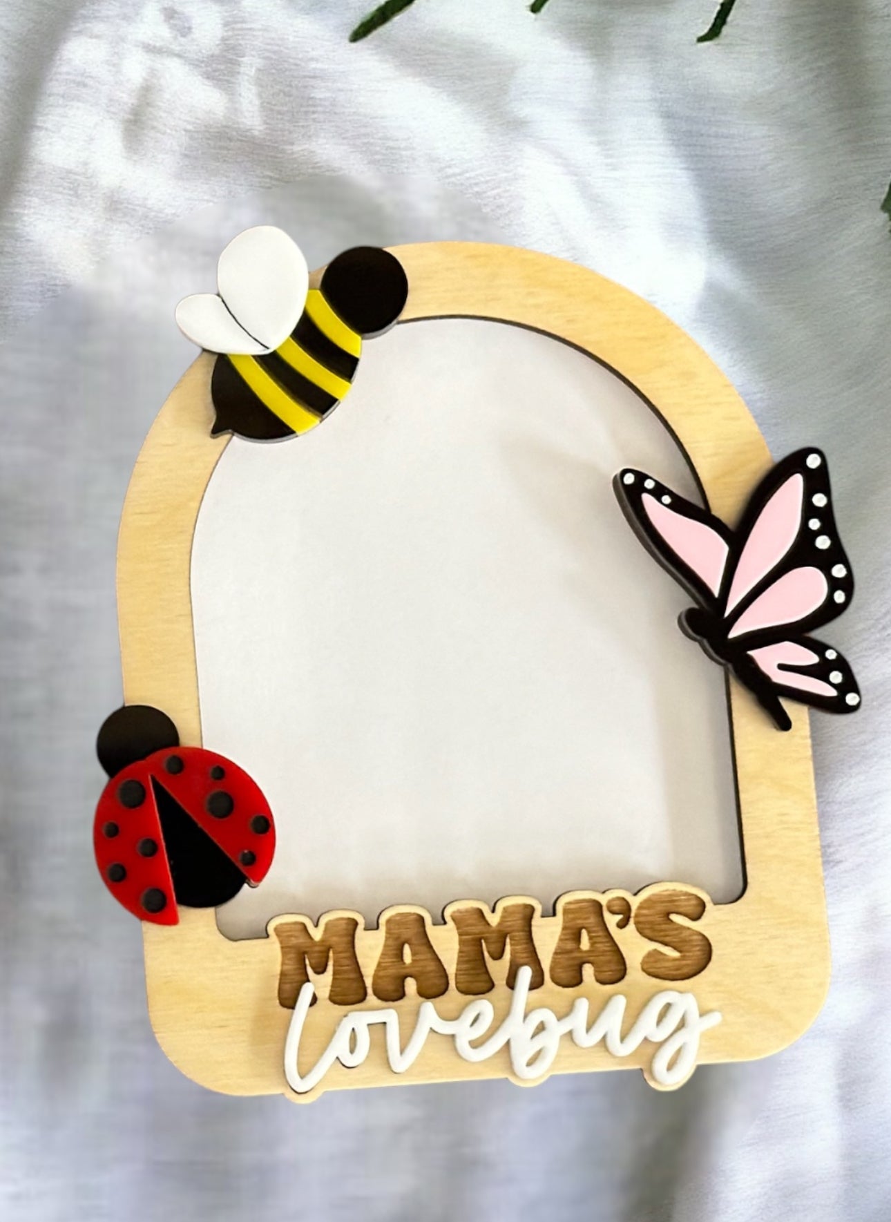 Mother’s Day lovebug photo frame