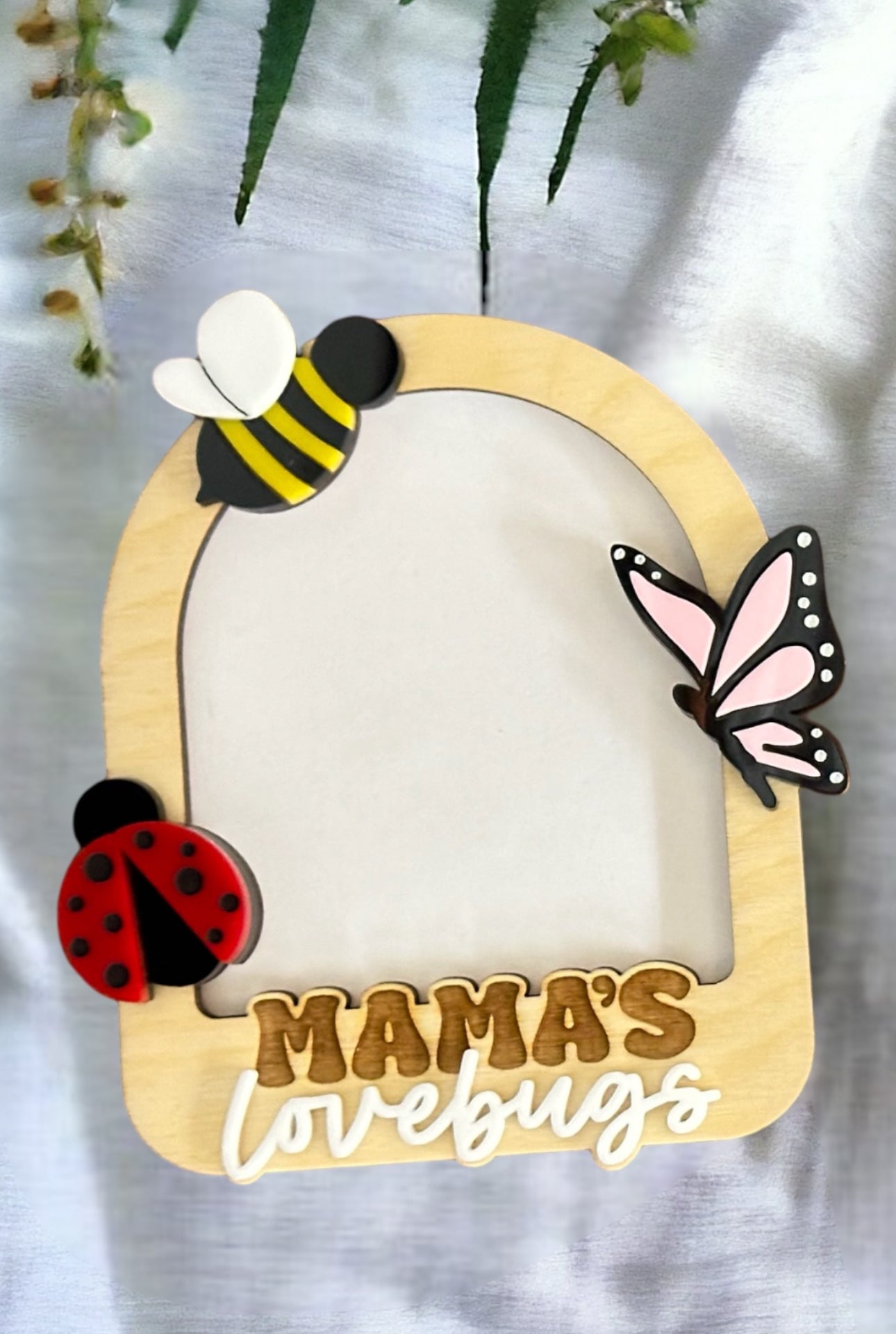 Mother’s Day lovebug photo frame