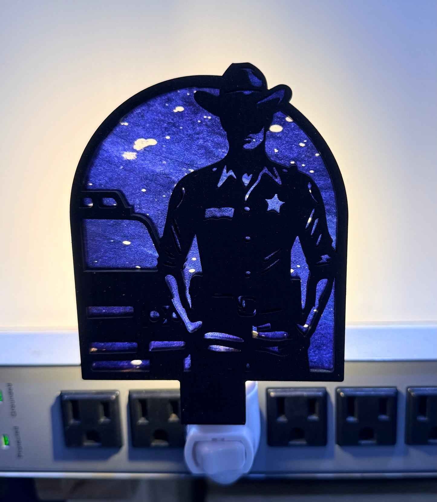 Sheriff Night Light – Law Enforcement Gift