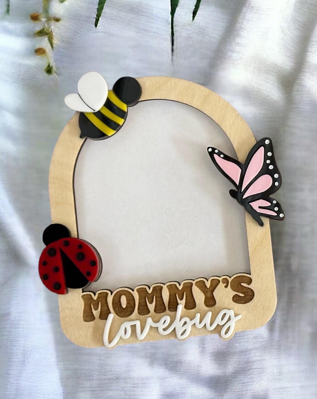 Mother’s Day lovebug photo frame