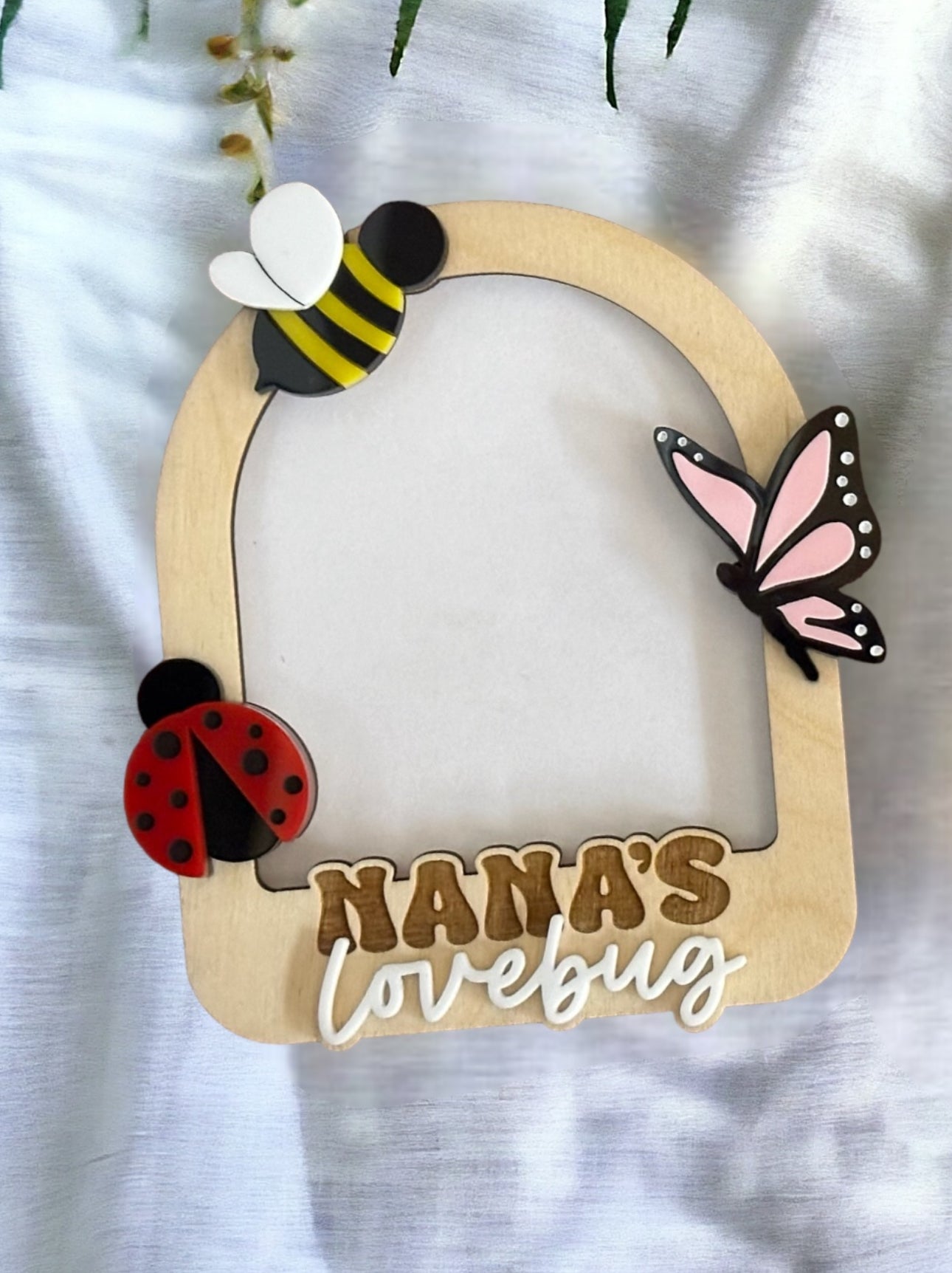 Mother’s Day lovebug photo frame