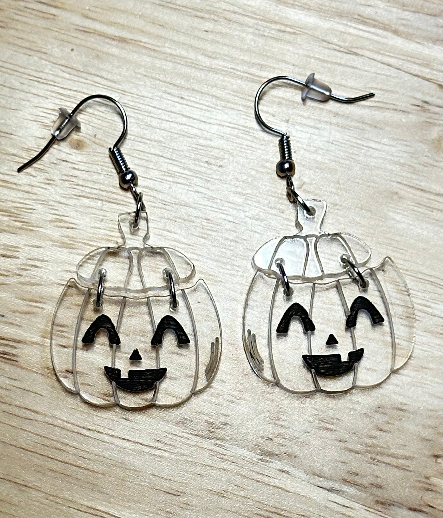 Cute Face Pumpkin Earrings