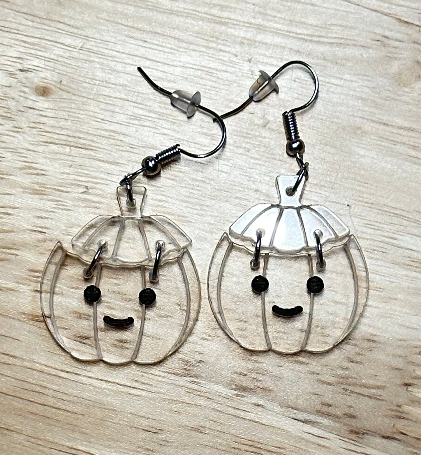 Cute Smile Pumpkin Earrings