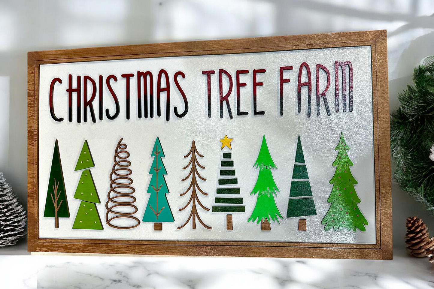 Rustic Christmas Tree Farm