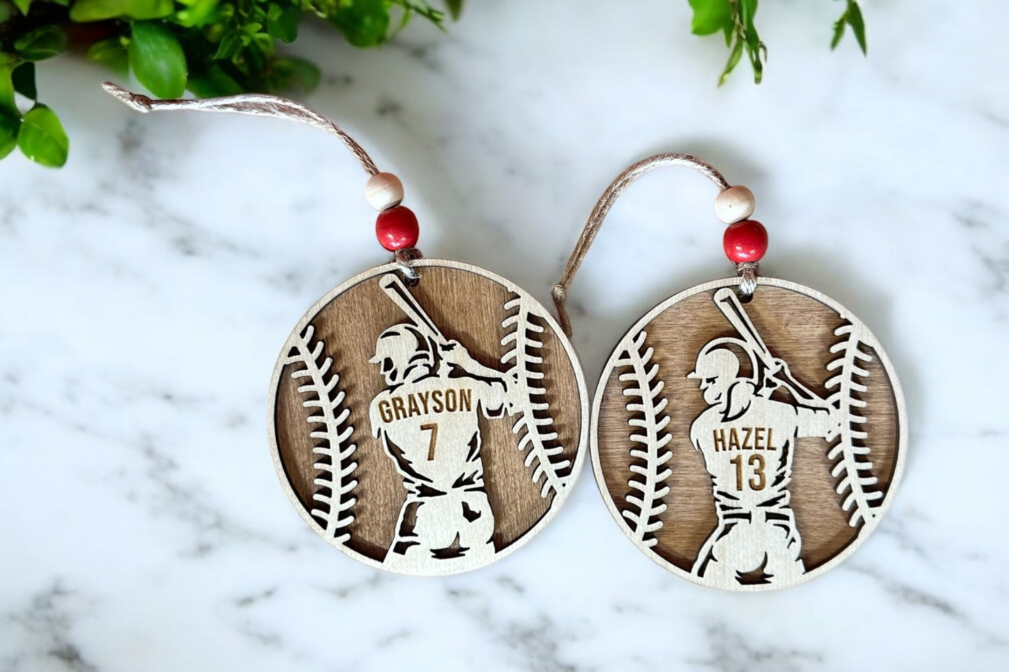 Baseball ornament