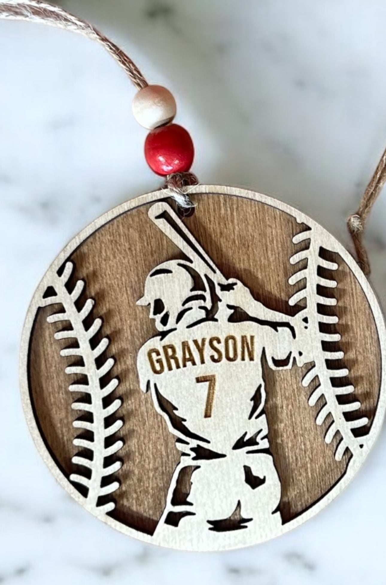 Baseball ornament