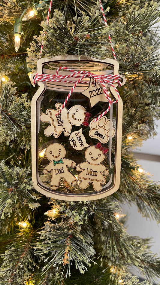 Cookie Jar Family Ornament