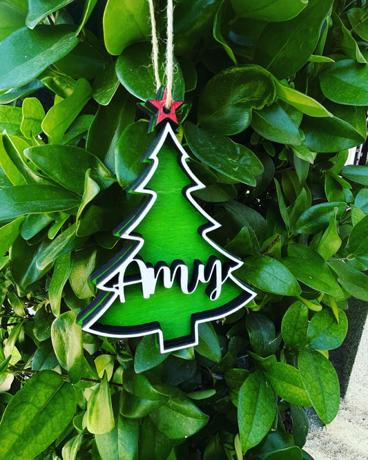 Personalized Christmas Tree Ornament