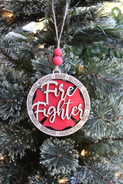 Firefighter Ornament