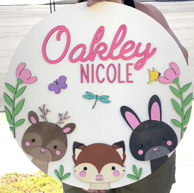 Woodland Nursery Round